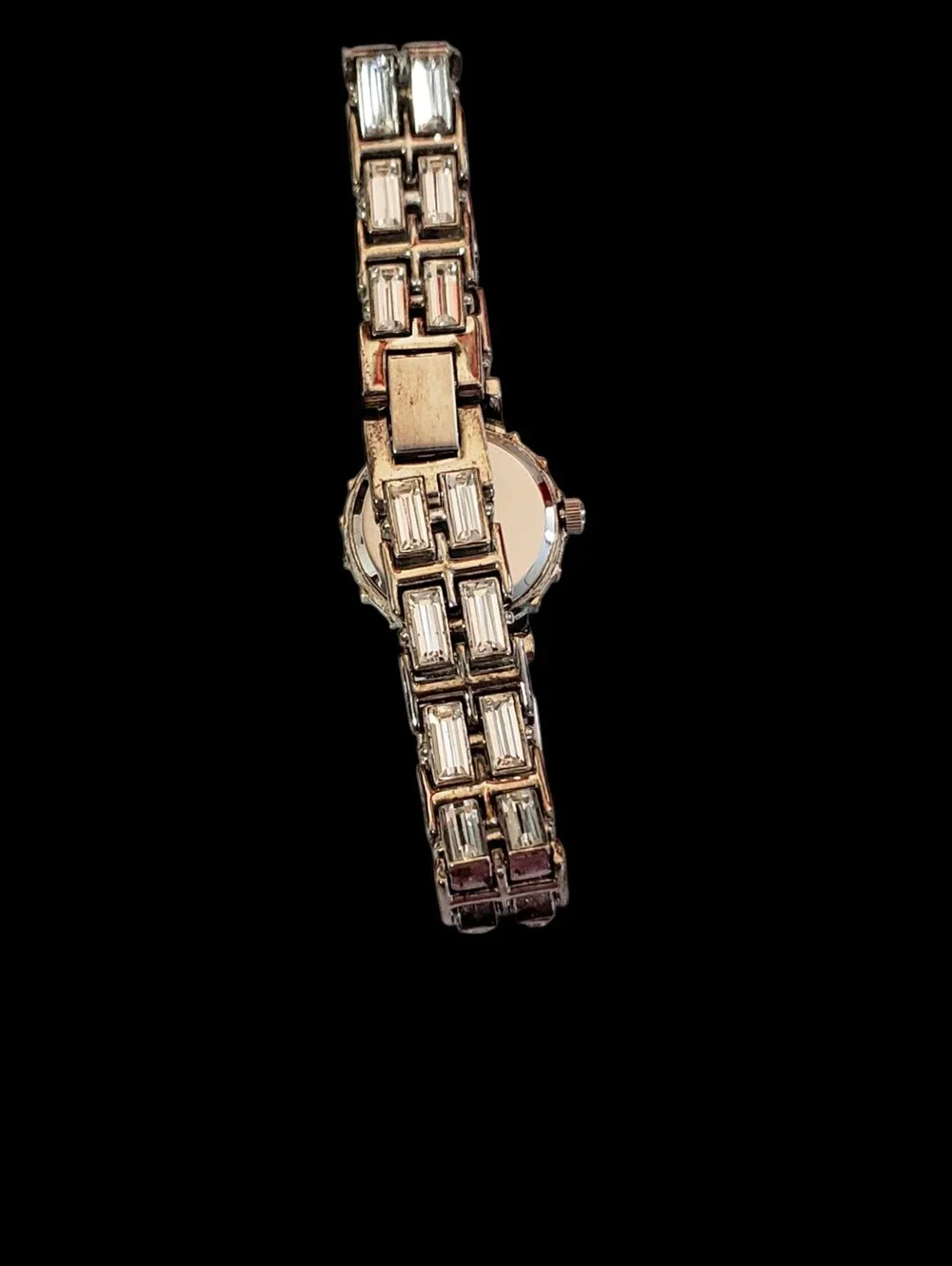 Vintage Xanadu Crystal Baguette Cocktail Watch